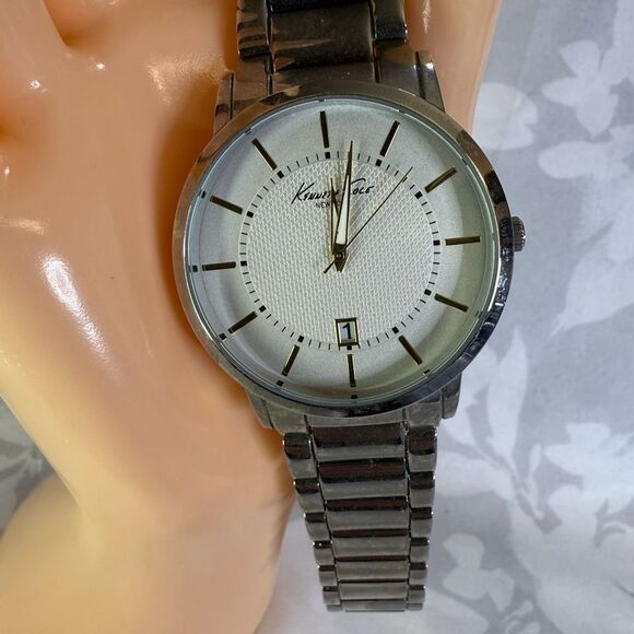 Kenneth Cole New York Other - Kenneth Cole New York Silver and Black Watch